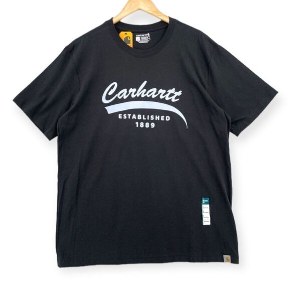 ~Carhartt Men's Relaxed Fit Short Sleeve Tee NWT L - Picture 1 of 9